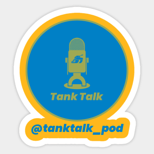 Tank Talk Bolt Up Los Angeles Sticker